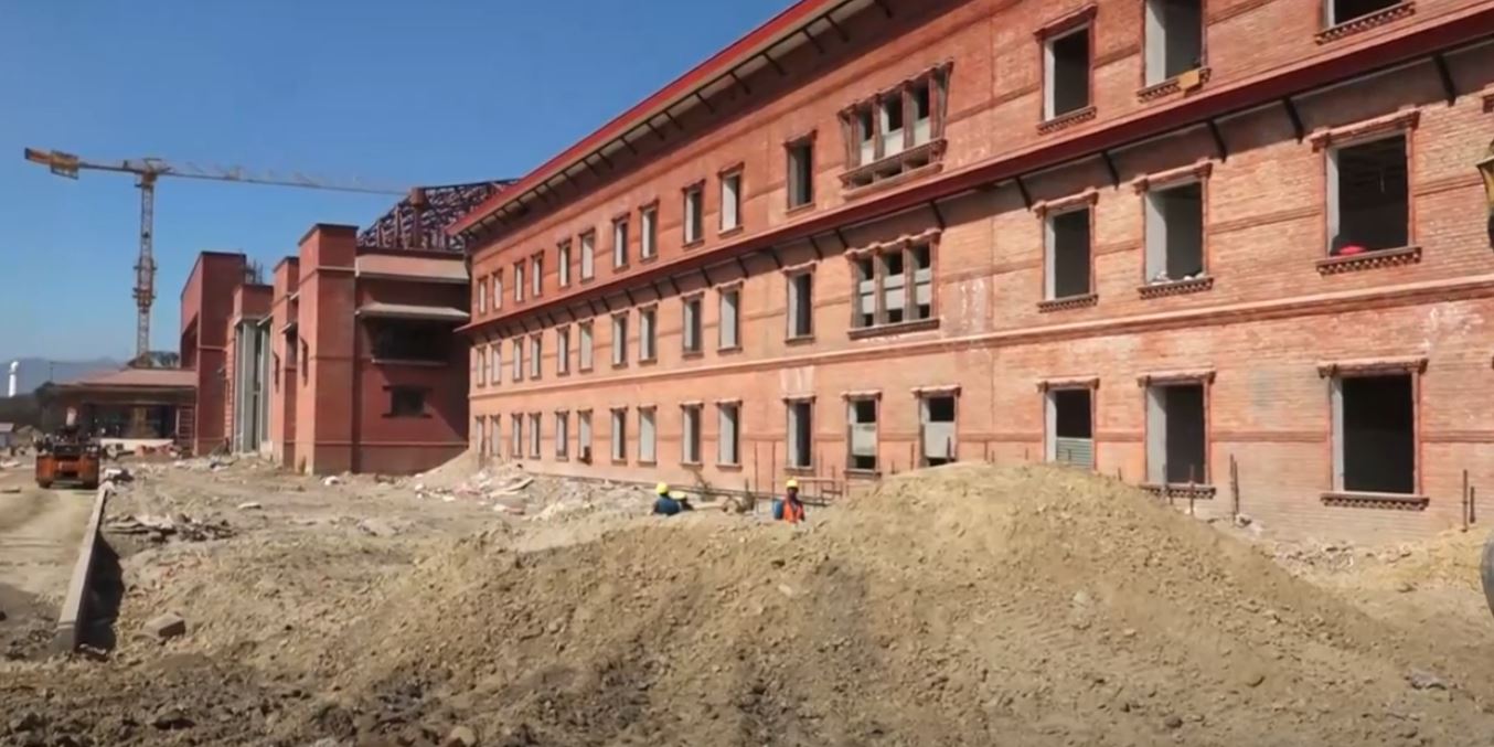 सङ्घीय संसद् भवन समयमा सम्पन्न नहुने